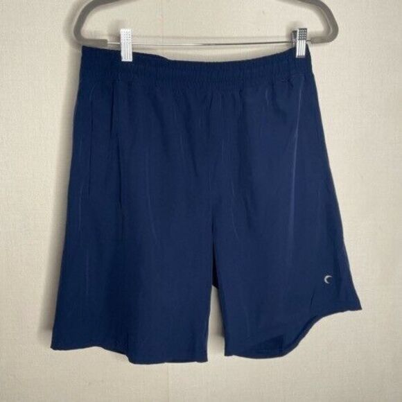 NWOT  Zyia Active Drawstring Elastic Waist Athletic Shorts Men Size XL Blue - Picture 1 of 10